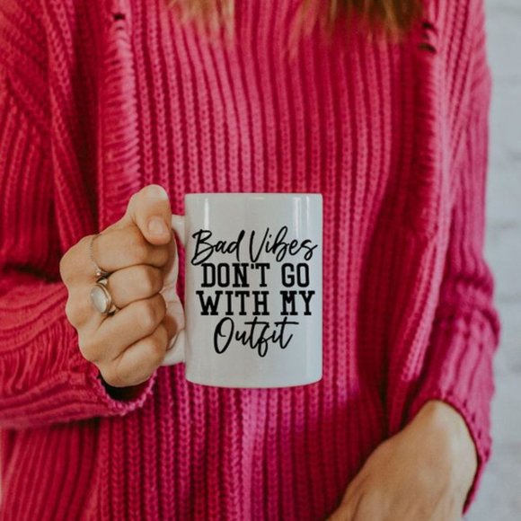 Bad Vibes Mug - Picture 2 of 2